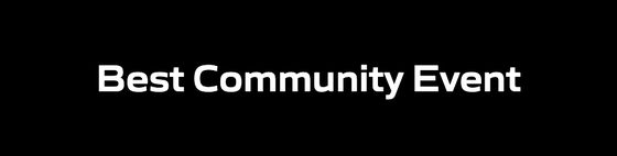 Best Community Event - Tower plates 480x122