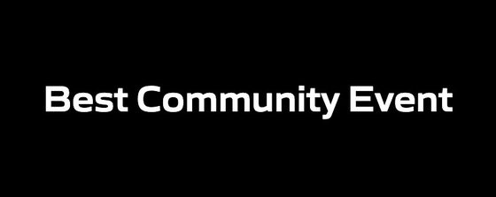 Best Community Event - Centre 400x159