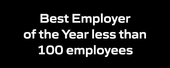 Best Employer of the Year less than 100 employees - Centre 400x159