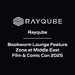 Rayqube - Bookworm Lounge Feature Zone at Middle East Film & Comic Con 2025
