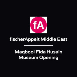 fischerAppelt Middle East - Maqbool Fida Husain Museum Opening