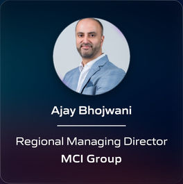 Ajay Bhojwani - Regional Managing Director - MCI Group