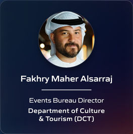 Fakhry Maher Alsarraj - Events Bureau Director - Department of Culture & Tourism (DCT)