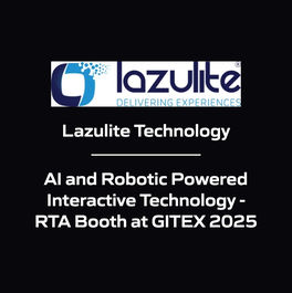 Lazulite Technology - AI and Robotic Powered Interactive Technology - RTA Booth at GITEX 2025