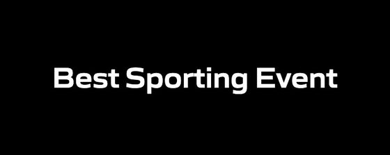 Best Sporting Event - Centre 400x159