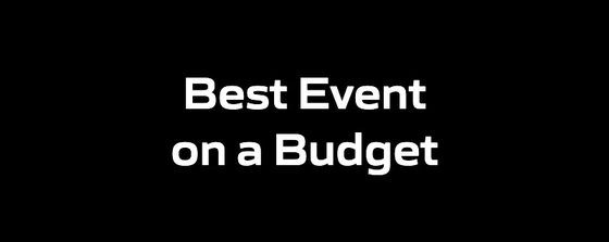 Best Event on a Budget - Centre 400x159