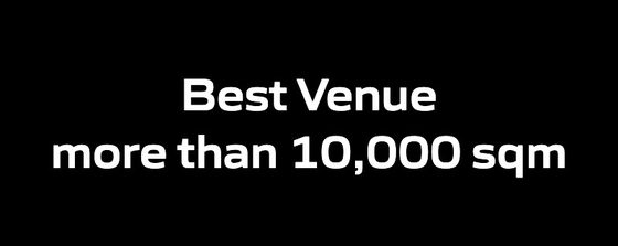 Best Venue more than 10,000 sqm - Centre 400x159