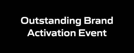 Outstanding Brand Activation Event - Centre 400x159