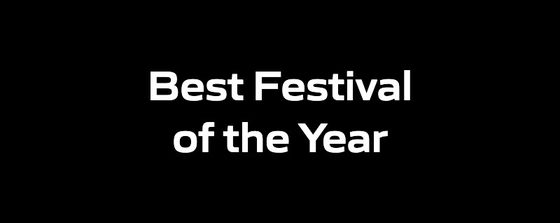 Best Festival of the Year - Centre 400x159