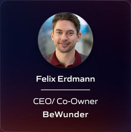 Felix Erdmann - CEO/ Co-Owner - BeWunder