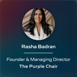 Rasha Badran - Founder & Managing Director - The Purple Chair