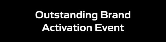 Outstanding Brand Activation Event - Tower plates 480x122